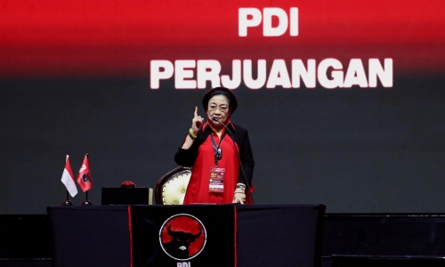 Pidato Politik Megawati di HUT Ke-50 PDI Perjuangan