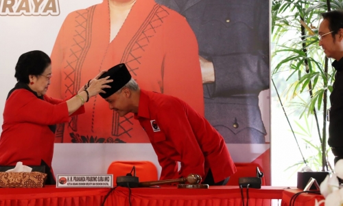 Megawati Resmi Tunjuk Ganjar Pranowo Capres PDI Perjuangan