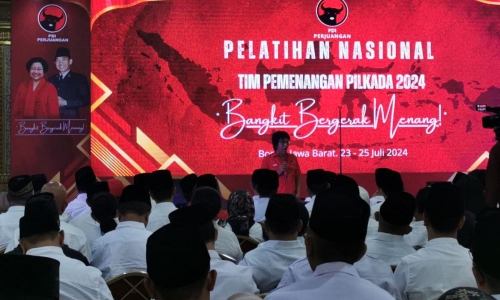 PDI Perjuangan Bikin Pelatihan Gelombang Ketiga untuk Pemenangan Calon Kepala Daerah di Bogor