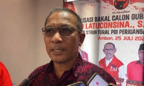 Titik Terang! Said Latuconsina Akui Direkomendasi PDI Perjuangan Maju Gubernur Maluku