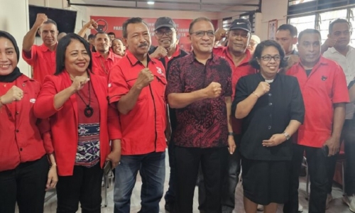Said Latuconsina Temui Pengurus PDI Perjuangan Kota Ambon