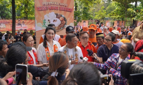 Gelar Festival 1000 Nasi Uduk, Hilda Kusuma Dewi: Upaya Menjaga Warisan Budaya Kuliner Indonesia