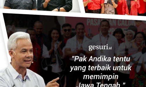 "Pak Andika tentu yang terbaik untuk memimpin Jawa Tengah..."