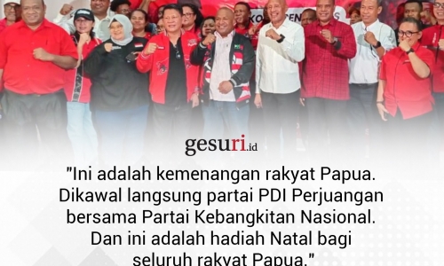 "Ini adalah kemenangan rakyat Papua..."