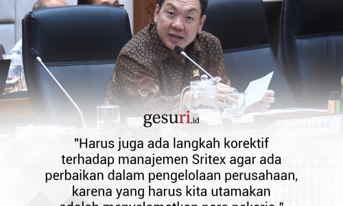 "Harus ada langkah korektif terhadap manajemen Sritex..."