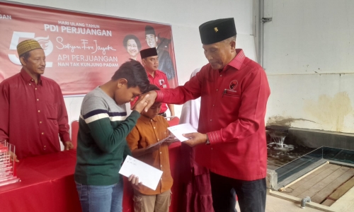 HUT ke-52 PDI Perjuangan, Banteng Samarinda Gelar Aksi Sosial