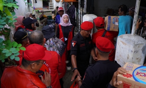 Lesty Prihatin Akan Bencana Banjir di Kota Bandar Lampung