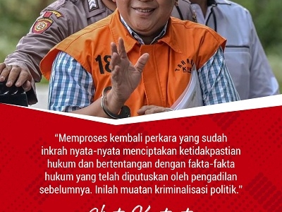 "Memproses kembali perkara yang sudah inkrah..."