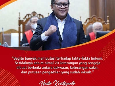 "Begitu banyak manipulasi terhadap fakta-fakta hukum..."