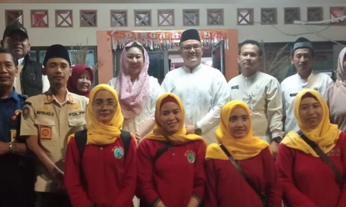 Hilda Kusuma Dewi Hadiri Buka Bersama dan Santuni Anak Yatim di Kelurahan Krendang