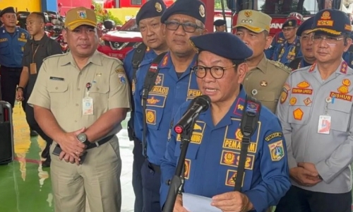 Pramono Pastikan Dinas Gulkarmat Jakarta Tetap Siaga Selama Libur Lebaran