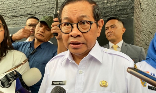 Pramono Tekankan Pentingnya Sinergi Seluruh Pemangku Kepentingan Untuk Atasi Kemacetan 