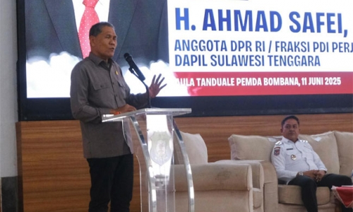 Ahmad Safei Gandeng BGN Gelar Sosialisasi MBG di Kabupaten Bombana