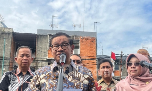 Pramono: Pembangunan Patung Fatmawati di Taman Bendera Pusaka Tidak Pakai APBD 