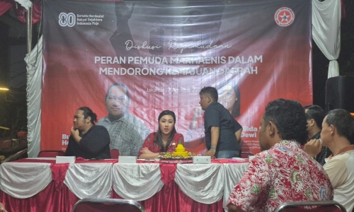 Diskusi Kepemudaan di Cengkareng, Hilda Kusuma Dewi : Pemuda Harus Mampu Jadi Motor Perubahan.