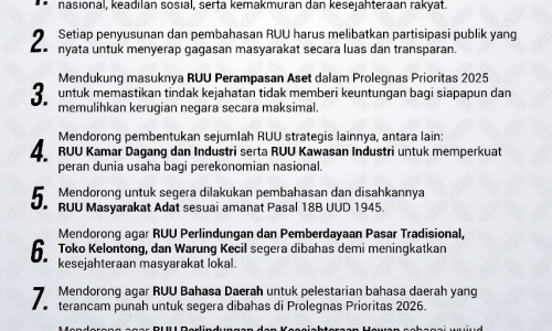 Pandangan Fraksi PDI Perjuangan di DPR RI
