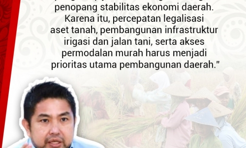 "Petani bukan sekadar produsen pangan..."