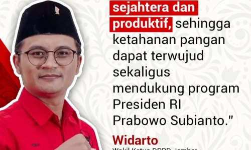 "Kami ingin petani Jember lebih sejahtera dan produktif..."