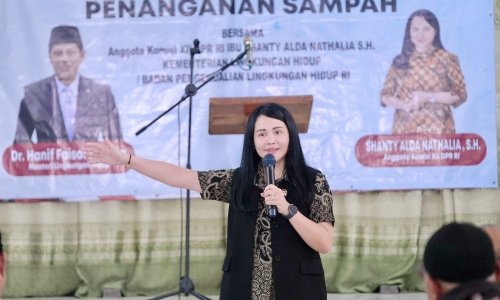 Dorong Kesadaran Publik Tangani Krisis Sampah, Shanty Alda Nathalia: Jangan Anggap Sepele, Ini Soal Masa Depan Bumi Kita