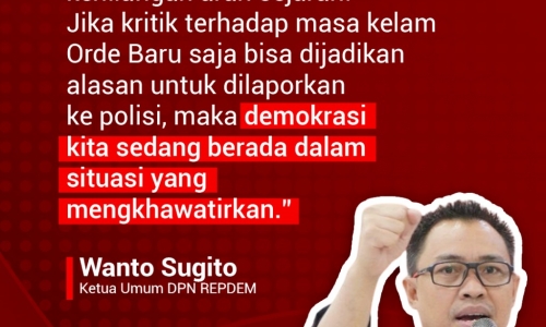 "Pernyataan Ribka adalah bentuk tanggung jawab moral..."