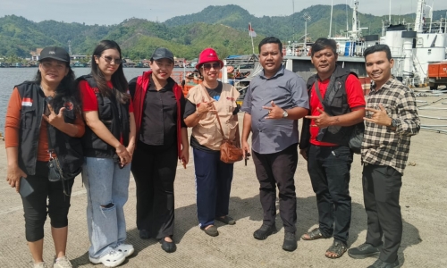 Rumah Sakit Apung Laksamana Malahayati Sandar di Tapanuli Tengah, Layani Pengobatan Gratis untuk Masyarakat