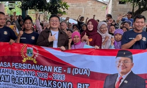 Abraham Garuda Laksono Serap Aspirasi Warga dari Kampung hingga Perumahan