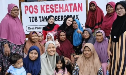 Tinjau Lokasi Tanah Bergerak di Tegal, Shanty Alda Nathalia Pastikan Bantuan dan Mitigasi Berjalan