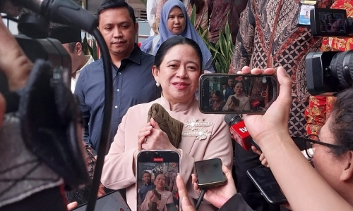 ‎Momen Lebaran, Puan Maharani Gelar Halalbihalal Sederhana dan Ucapkan Mohon Maaf Lahir Batin
