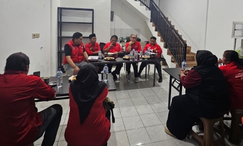 Solidkan Barisan, PAC PDI Perjuangan Ciracas Gelar Rapat Internal Perdana