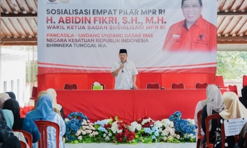 Perkuat Jiwa Kebangsaan, Abidin Fikri Gelar Sosialisasi 4 Pilar di Momentum Halalbihalal