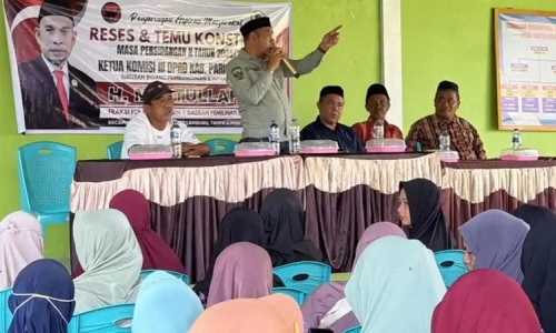 Mastullah Janji Kawal Perbaikan Jalan Rusak di Bolano Lambunu