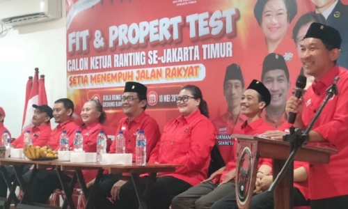 DPC PDI Perjuangan Jakarta Timur Gelar Fit and Proper Test Ketua Ranting, Tekankan Militansi Kader