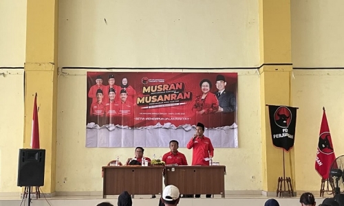 PAC PDI Perjuangan Ciracas Sukses Gelar Musran Musanran