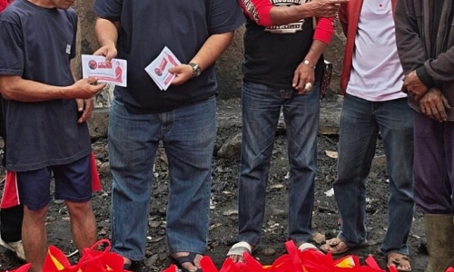 Di Hari Lahir Pancasila, Yudha Puja Turnawan Salurkan Bantuan Korban Kebakaran di Sukaresmi dan Perkuat Gotong Royong