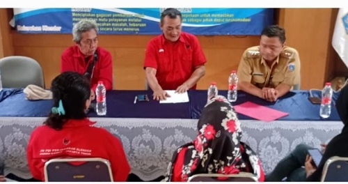 Pengurus Ranting PDI Perjuangan Klender Audiensi dengan Lurah, Bahas Tawuran Hingga Stunting