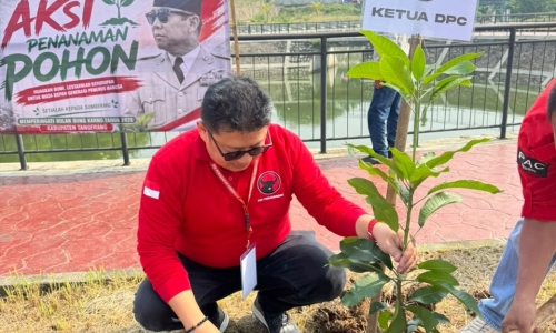 Lebih dari Merawat Bumi: DPC PDI Perjuangan Kabupaten Tangerang Gelar Jalan Sehat, Donor Darah, hingga Posbakum