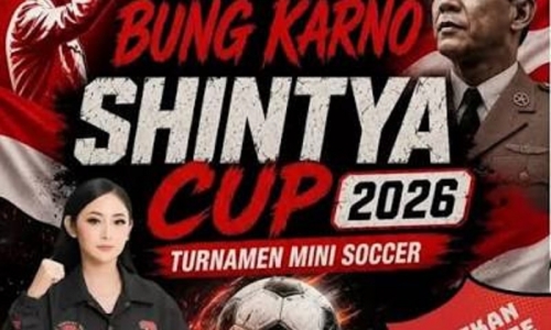 Shintya Cup Mini Soccer, Shintya Sandra Kusuma Tanamkan Nilai-Nilai Perjuangan Bung Karno Kepada Generasi Muda