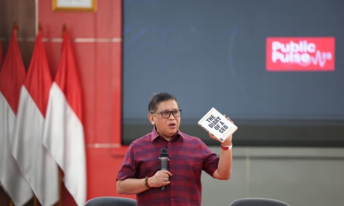 Gagas 'Millennium Public Pulse 28', Hasto Kenalkan 'Mustika Rasa' Sebagai MBG ala Bung Karno