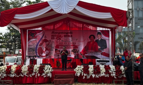 Ribka Tjiptaning Tekankan Pentingnya ASI Eksklusif dan Pencegahan Tengkes di Sukabumi