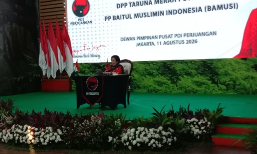 Lantik BARAK, TMP & Bamusi, Megawati: Pengurus Baru Harus Siap Hadapi Tantangan Politik yang Kompleks