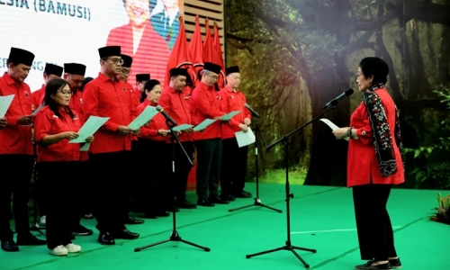 Megawati Minta Badan Riset PDI Perjuangan Bangun Kerja Sama dengan BRIN