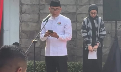 Pimpin Doa di Makam Bung Hatta, Afthon Lubbi Ingatkan Pentingnya Menjaga Warisan Kemerdekaan