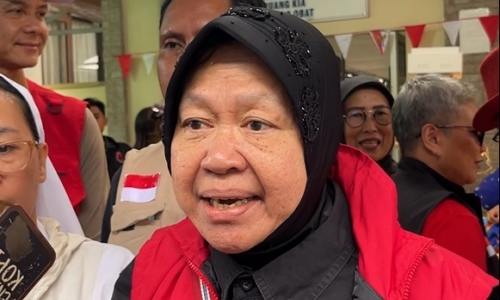 Baguna PDI Perjuangan Tanggap Darurat Gempa Flores, Risma: Prioritaskan Kecepatan dan Ekonomi Lokal