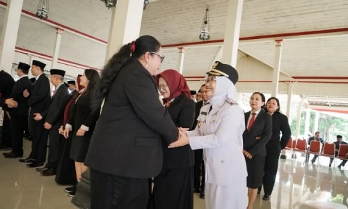 Bupati Endah Subekti Tegaskan Tidak Ada Lagi Praktik Jabatan ASN Berdasarkan Titipan