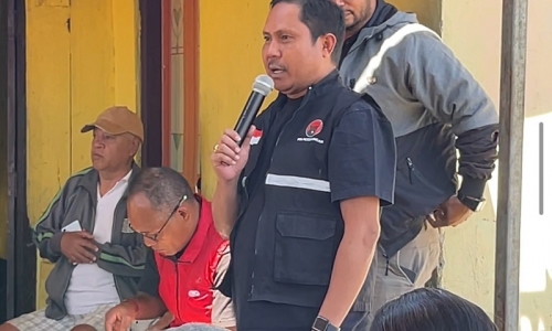 DPD PDI Perjuangan NTT Salurkan Bantuan Kesehatan & Penguatan Moral bagi Warga Terdampak Bencana di Flores