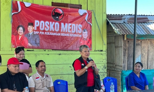 Pastikan Kader Dampingi Warga Flores, PDI Perjuangan Kirim Tim Kesehatan hingga Rumah Sakit Apung