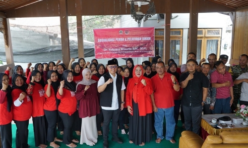 Dorong Kemandirian Ekonomi Keluarga, Yohanes Winarto Gelar Pelatihan UMKM di Desa Winong
