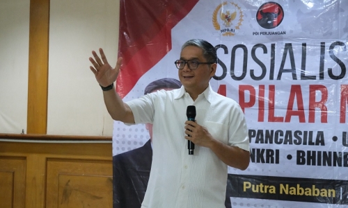 Putra Nababan: Sila Kelima Harus Hadir Nyata di Tengah Masyarakat