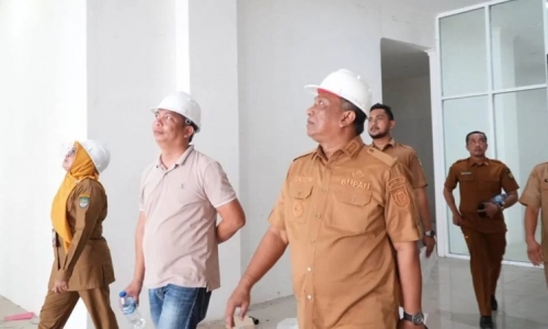 Tekankan Kualitas MEP, Bupati Anton Sidak Pembangunan Gedung DPRD
