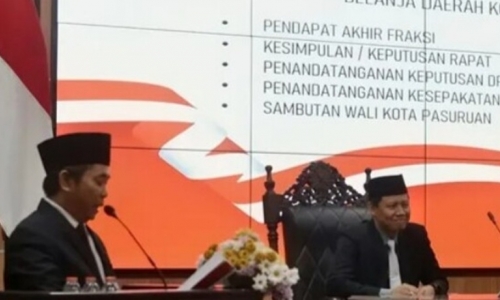 Fraksi PDI Perjuangan Setujui P-APBD 2026 Kota Pasuruan dengan Catatan